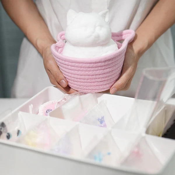 A06-The DIY Kit of Chubby Squishy Cat(48 items included)