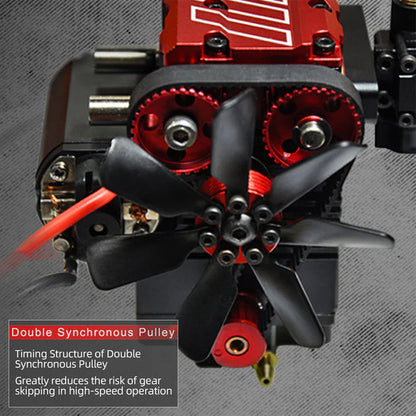Stroke Air Cooled Nitro Engine Model Kit