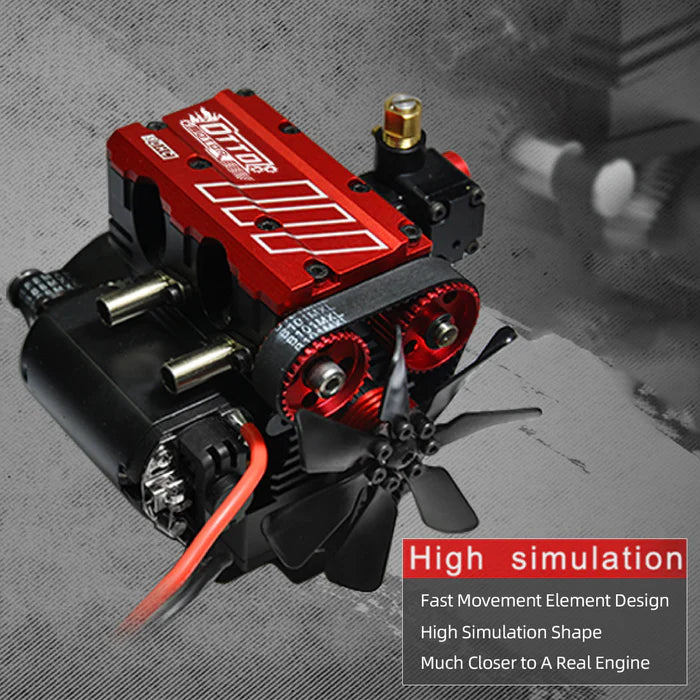 Stroke Air Cooled Nitro Engine Model Kit