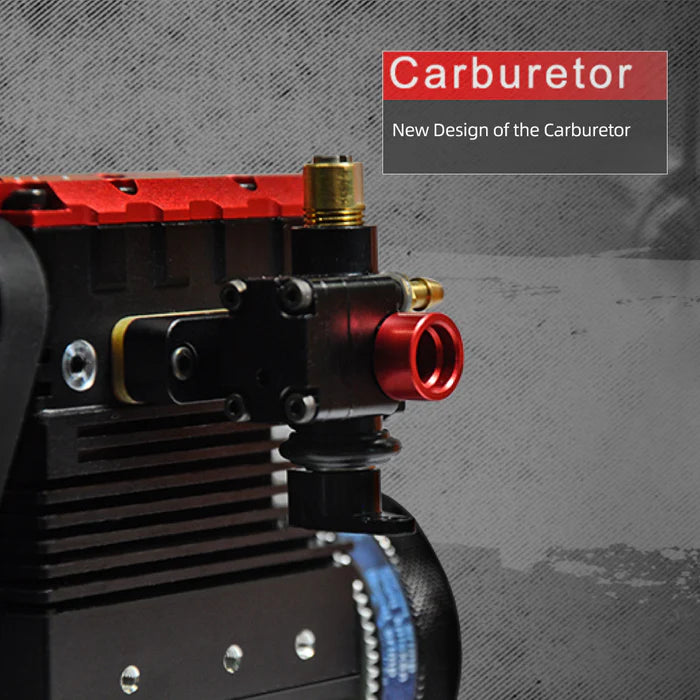 Stroke Air Cooled Nitro Engine Model Kit