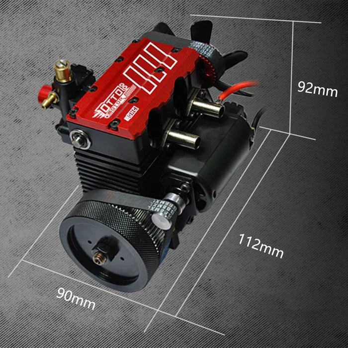 Stroke Air Cooled Nitro Engine Model Kit