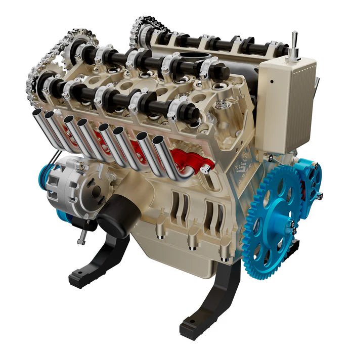 V8 Engine Model Kit that Works