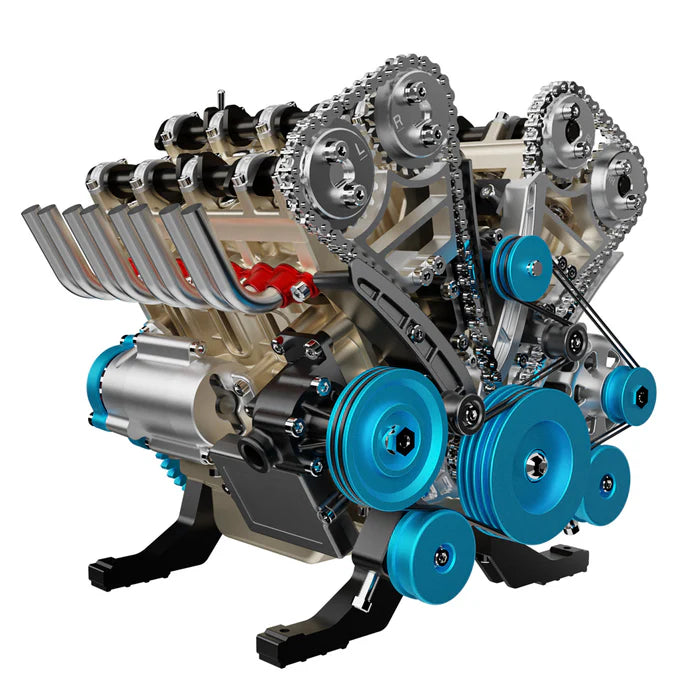 V8 Engine Model Kit that Works