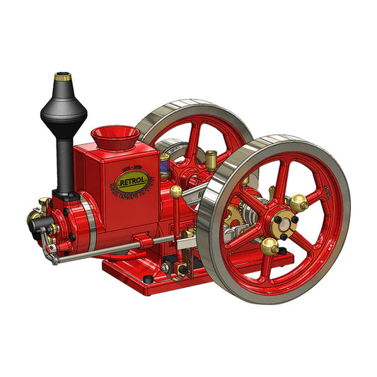 Stationary Engine Horizontal IC Engine Model That Works