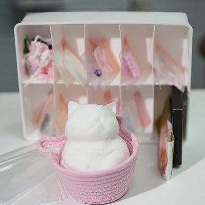 A06-The DIY Kit of Chubby Squishy Cat(48 items included)