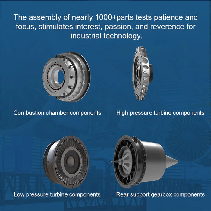 Turbofan Engine Model Kit that Works - Build Your Own Turbofan Engine