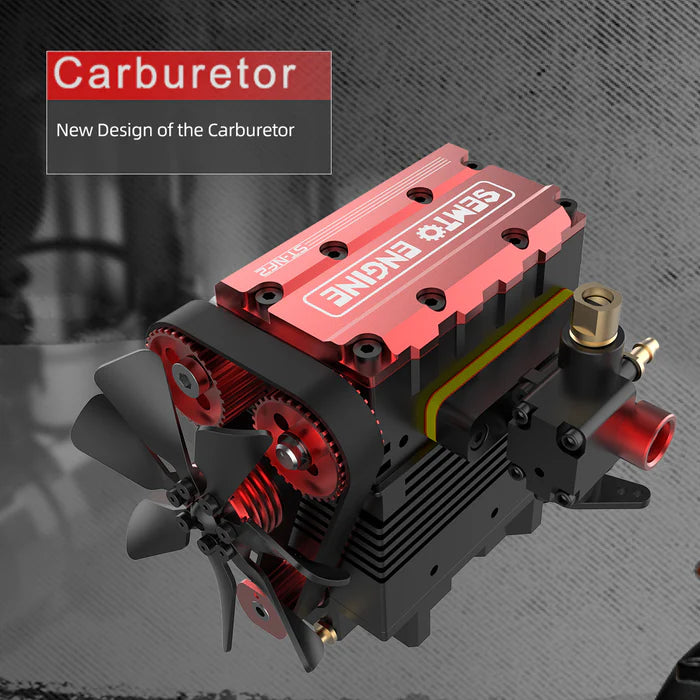 Stroke Air Cooled Nitro Engine Model Kit