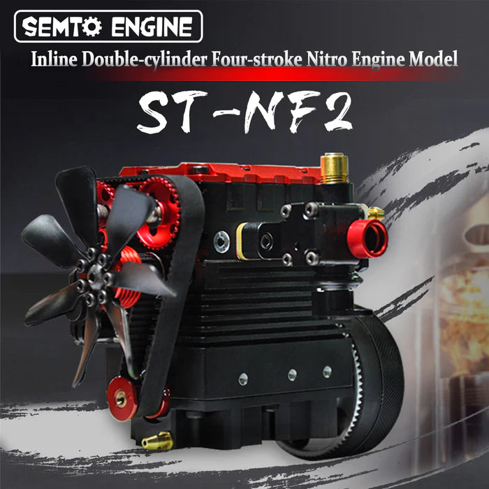 Stroke Air Cooled Nitro Engine Model Kit
