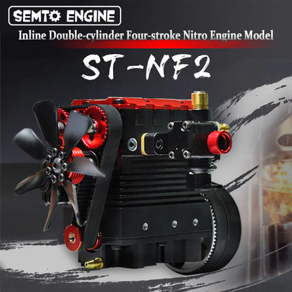 Stroke Air Cooled Nitro Engine Model Kit