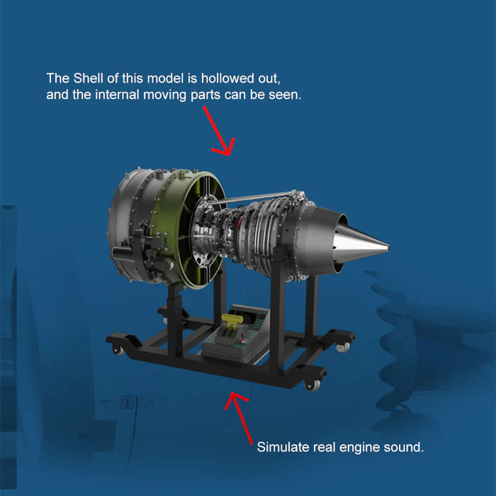 Turbofan Engine Model Kit that Works - Build Your Own Turbofan Engine