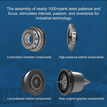 Turbofan Engine Model Kit that Works - Build Your Own Turbofan Engine