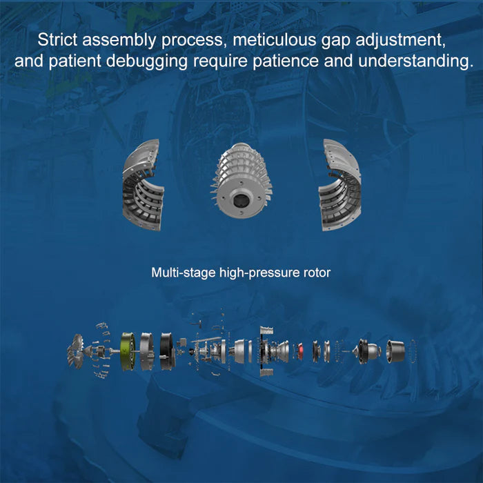 Turbofan Engine Model Kit that Works - Build Your Own Turbofan Engine
