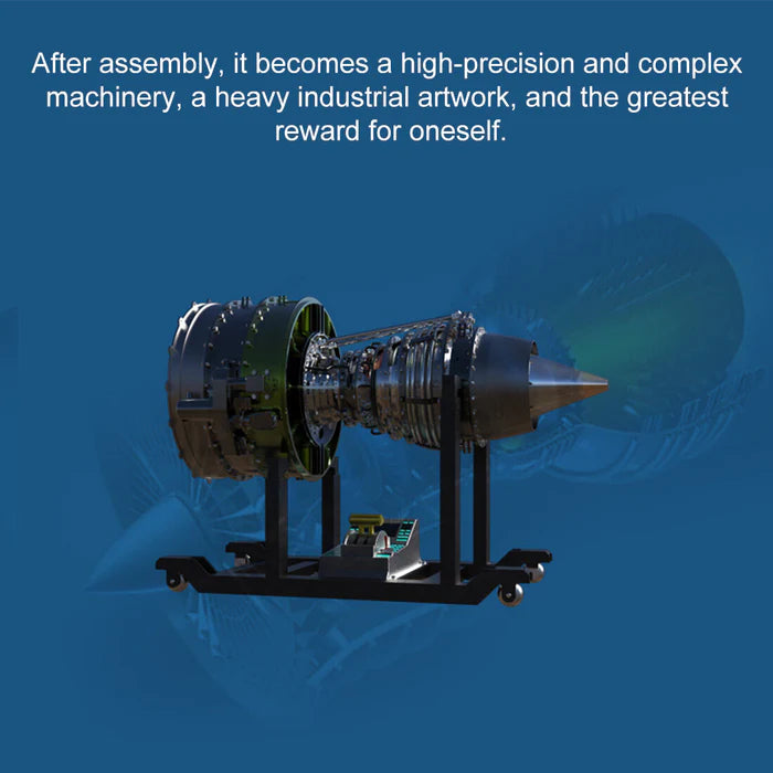 Turbofan Engine Model Kit that Works - Build Your Own Turbofan Engine