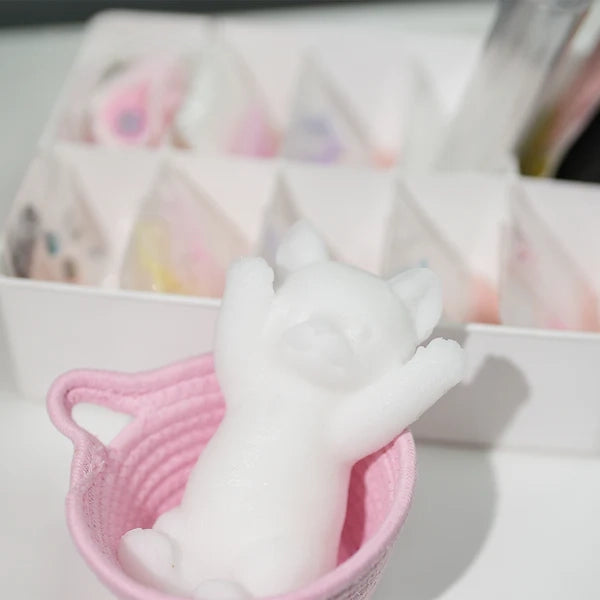B01-The DIY Kit of Slim Squishy Cat (48items included)