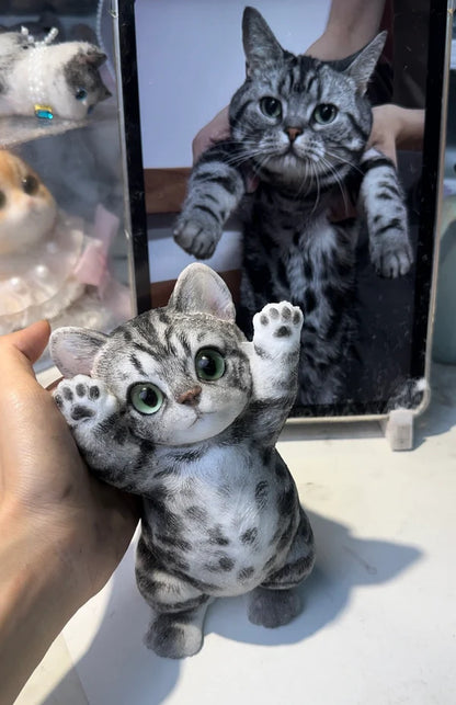 B05-Customized Lovely Slim Cat Silicone Squishy Kitty---Please contact our customer service and send us a photo.