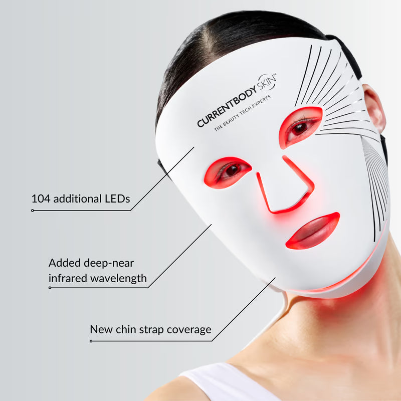 CurrentBody LED Red Light Therapy Face Mask