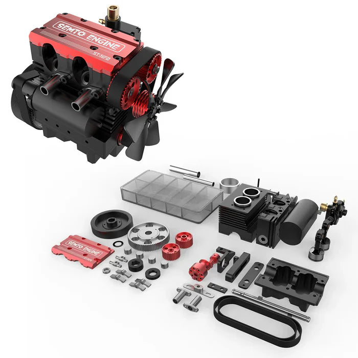 Stroke Air Cooled Nitro Engine Model Kit