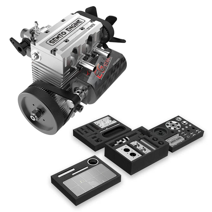 Stroke Air Cooled Nitro Engine Model Kit