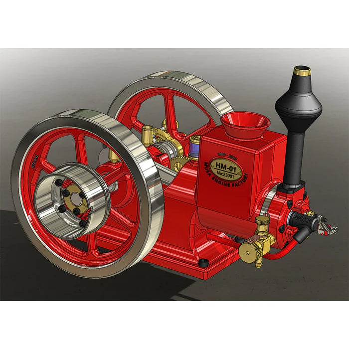 Stationary Engine Horizontal IC Engine Model That Works