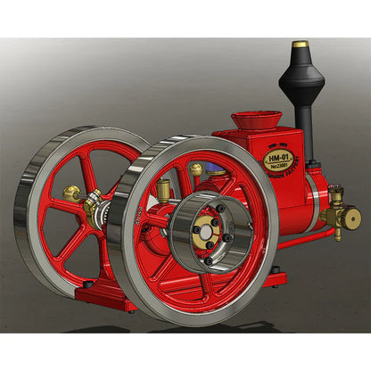 Stationary Engine Horizontal IC Engine Model That Works
