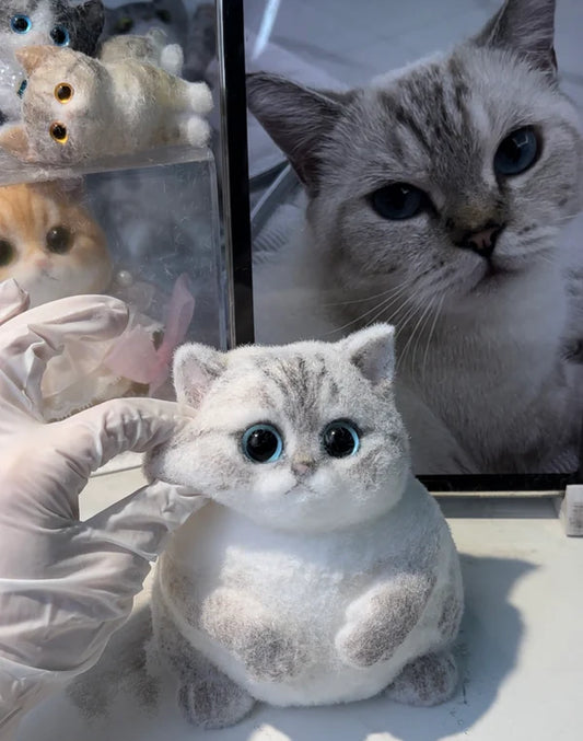 A07-Customized Chubby Big Size Silicone Cat---Please contact our customer service and send us a photo