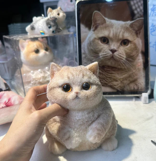 A07-Customized Chubby Big Size Silicone Cat---Please contact our customer service and send us a photo