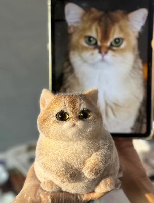 A07-Customized Chubby Big Size Silicone Cat---Please contact our customer service and send us a photo