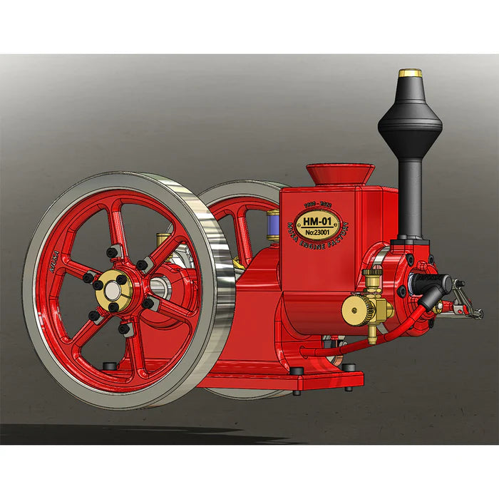 Stationary Engine Horizontal IC Engine Model That Works