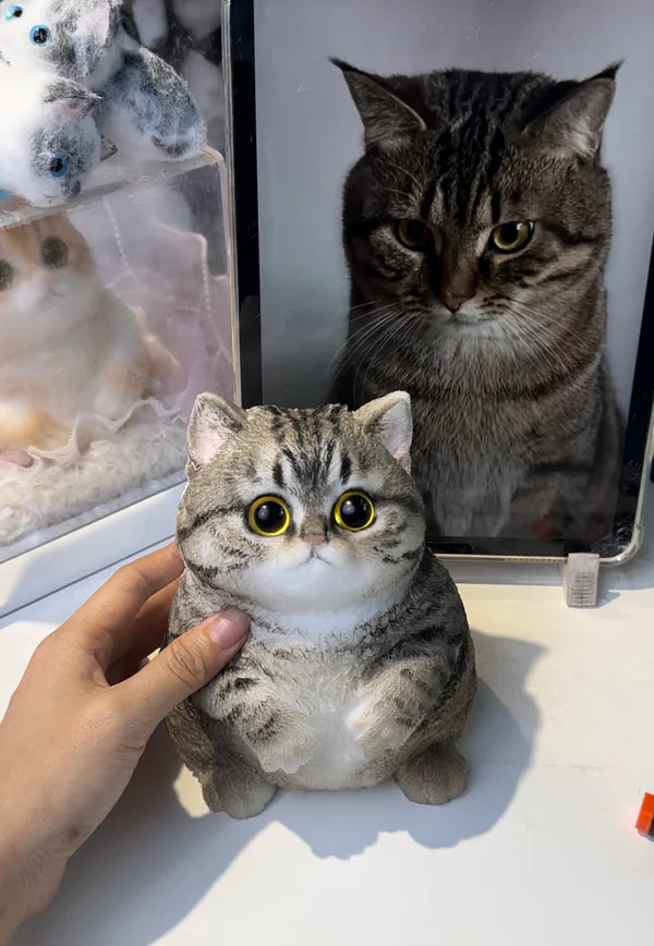 A07-Customized Chubby Big Size Silicone Cat---Please contact our customer service and send us a photo