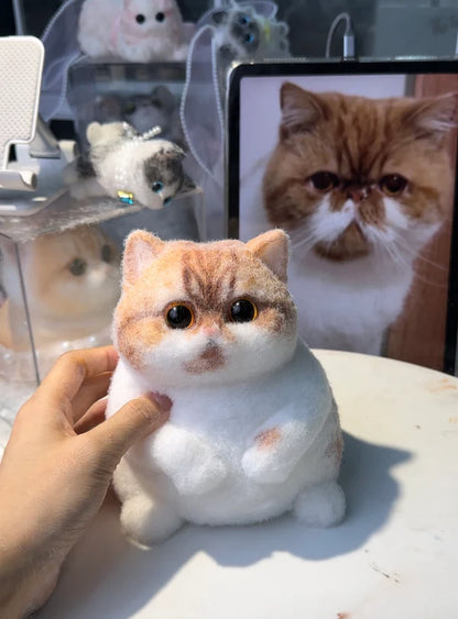 A07-Customized Chubby Big Size Silicone Cat---Please contact our customer service and send us a photo